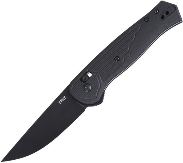 CRKT Sero Crossbar Lock - Black Coated S35VN
