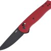 CRKT Sero Crossbar Lock - Red Coated S35VN