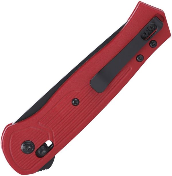 CRKT Sero Crossbar Lock - Red Coated S35VN