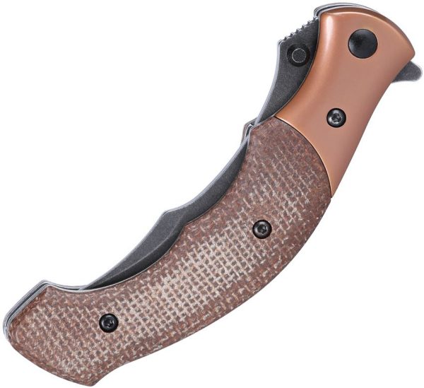 CRKT Ritual Compact Linerlock - Brown Micarta