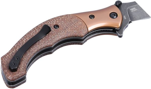 CRKT Ritual Compact Linerlock - Brown Micarta