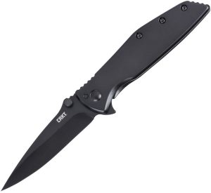 CRKT Slag Framelock Black D2 - Assisted Opening