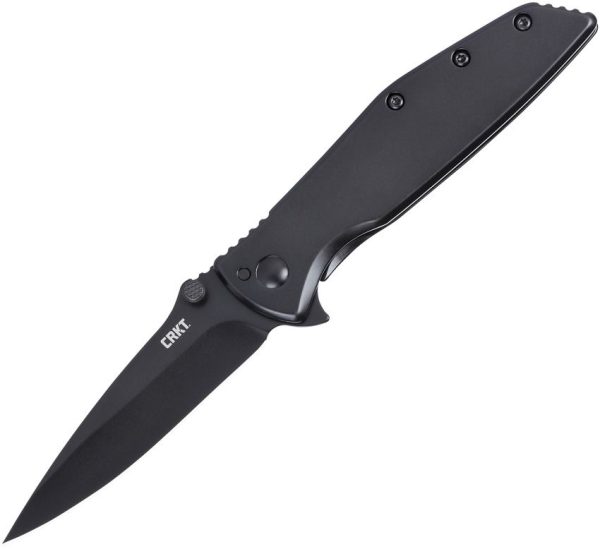 CRKT Slag Framelock Black D2 - Assisted Opening