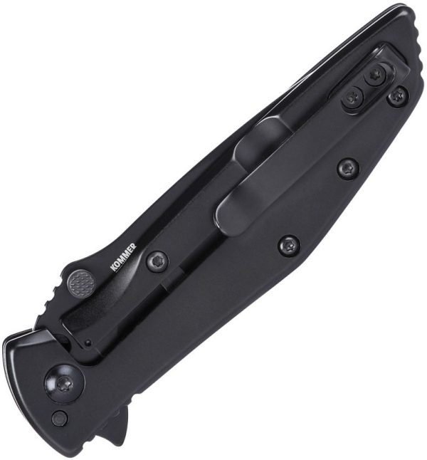 CRKT Slag Framelock Black D2 - Assisted Opening