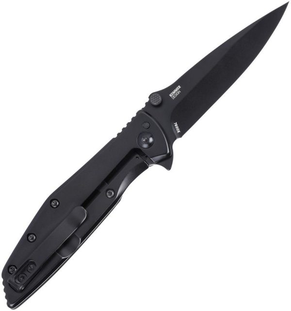 CRKT Slag Framelock Black D2 - Assisted Opening