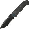 CRKT P.S.D. Linerlock Black Serrated - Assisted