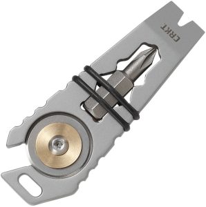 CRKT Pry Cutter Keychain Tool - Stainless Multi-Tool
