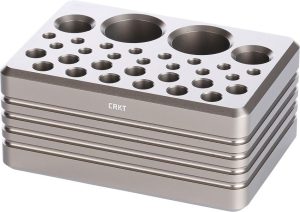 CR9916.jpg CRKT Driver and Bit Storage Block - Aluminum