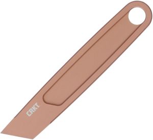 CR9920B.jpg CRKT HangPry Fixed Blade - Bronze Titanium