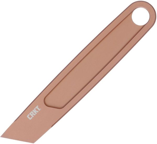 CR9920B.jpg CRKT HangPry Fixed Blade - Bronze Titanium