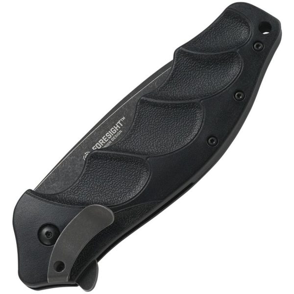 CRKT Foresight Linerlock A/O - Black Stainless