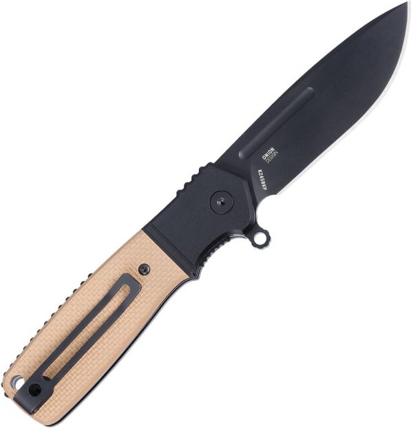 CRKT Homefront Compact Linerlock - Tan G10