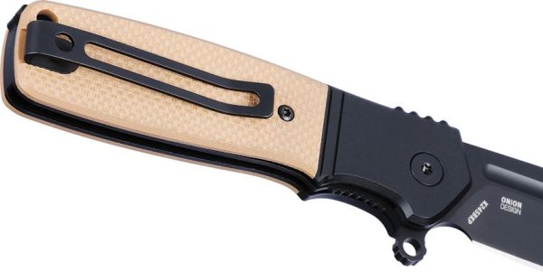 CRKT Homefront Compact Linerlock - Tan G10