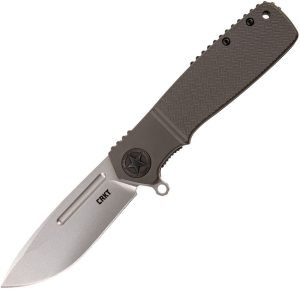 CRK252GXP.jpg CRKT Homefront Assisted OD Green 12C27 Linerlock