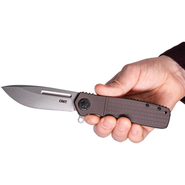 CRKT Homefront Assisted OD Green 12C27 Linerlock