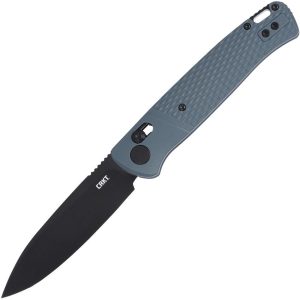 CRK430GKP.jpg CRKT Counterpart Slate Blue Crossbar Lock Knife