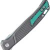 CRKT Scar Linerlock Gray Aluminum Folding Knife