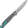 CRKT Scar Linerlock Gray Aluminum Folding Knife