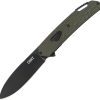 CRK542GKP.jpg CRKT Bona Fide Linerlock OD Green Stainless Blade