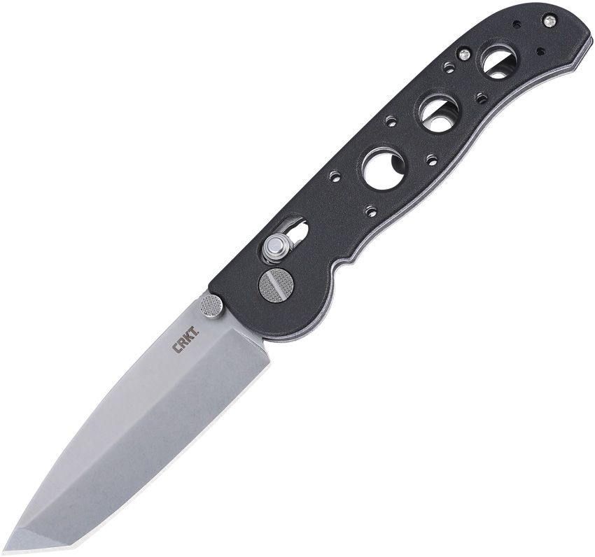 CRKT M16-02X Folding Knife Crossbar Lock D2 Tanto Blade Black