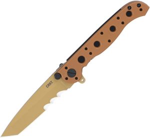 CRKT M16 Linerlock Desert Tan - Serrated Tanto