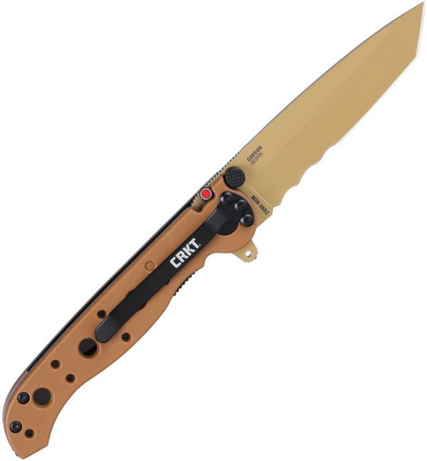 CRKT M16 Linerlock Desert Tan - Serrated Tanto