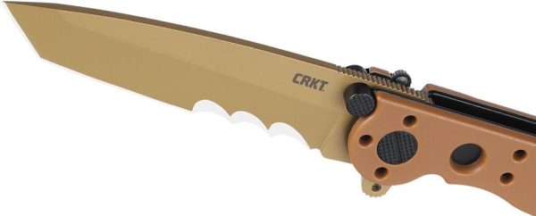 CRKT M16 Linerlock Desert Tan - Serrated Tanto