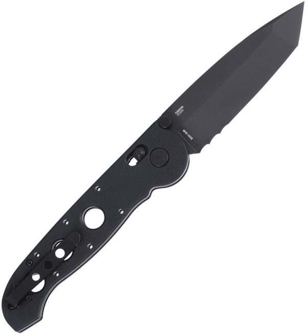 CRKT M16-14XK Crossbar Lock - Black Serrated Tanto