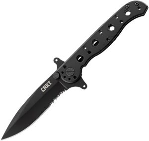 CRKT M21-10KSF Framelock - Black Spear Partial Serrate