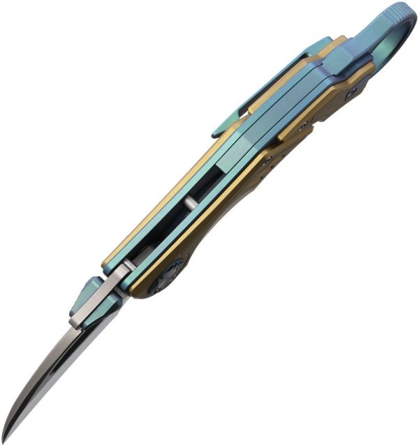 Critical Strike Predator Karambit Linerlock M390 Folding Knife