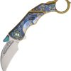 Critical Strike Predator Karambit Linerlock M390 Folding Knife