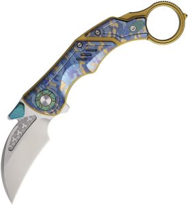 Critical Strike Predator Karambit Linerlock M390 Folding Knife