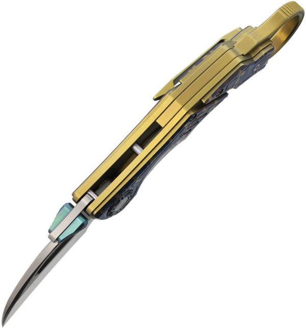 Critical Strike Predator Karambit Linerlock M390 Folding Knife