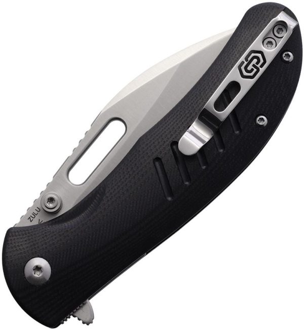 Critical Strike Zulu Button Lock Black Satin