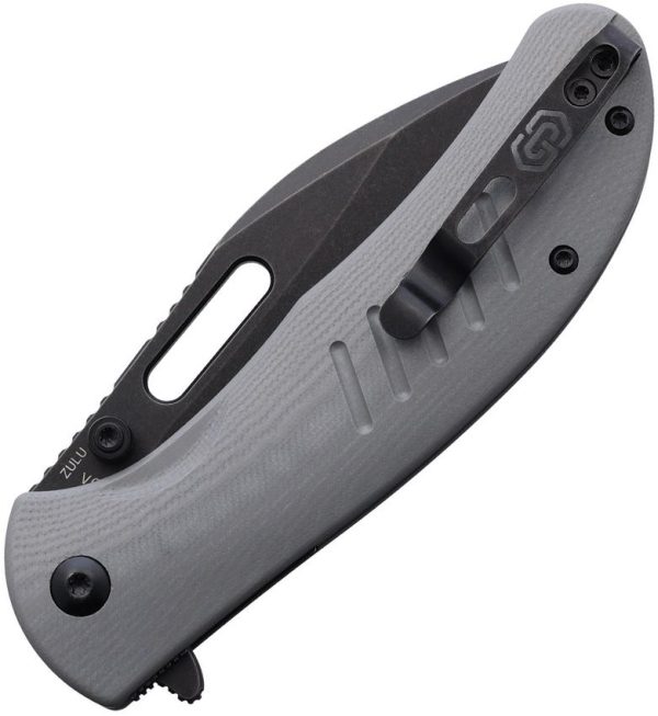 Critical Strike Zulu Button Lock Gray Stonewash