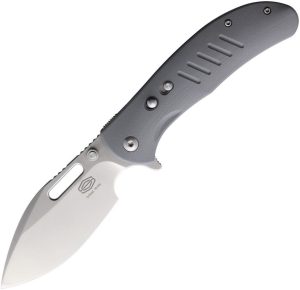 Critical Strike Zulu Button Lock Gray Satin