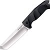 Cold Steel Warcraft Tanto Fixed Blade - Black G10 Handle