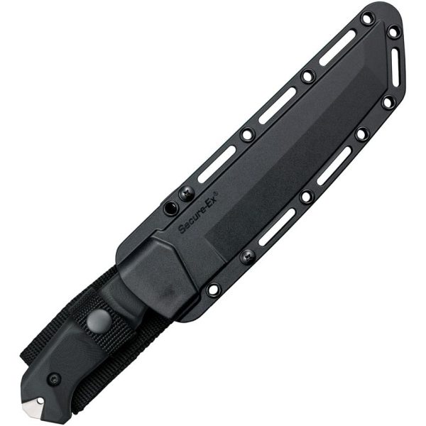 Cold Steel Large Warcraft Tanto - Black G10 Fixed Blade