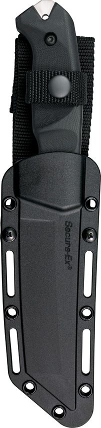 Cold Steel Warcraft Tanto Fixed Blade - Black G10 Handle