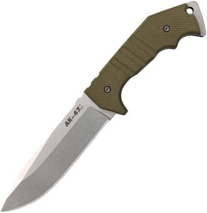 CS14AKA.jpg Cold Steel AK-47 Field Knife - OD Green CPM-3V Blade
