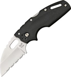 Cold Steel Tuff Lite Serrated Black Lockback Knife