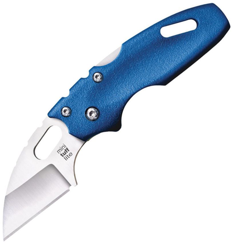 CS20MTB.jpg Cold Steel Mini Tuff Lite Tri-Ad Lock Folding Knife 2" Blade Blue