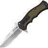 Cold Steel Crawford Model 1 Linerlock - Black Green Zy-Ex