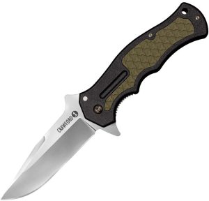 Cold Steel Crawford Model 1 Linerlock - Black Green Zy-Ex