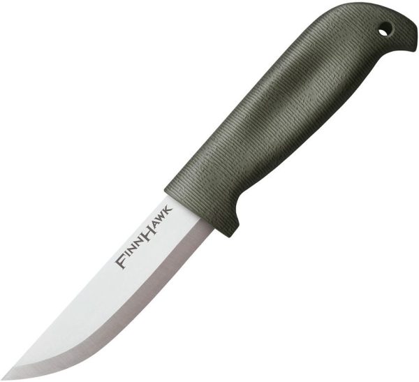 Cold Steel Finn Hawk Fixed Blade - OD Green TPR Handle