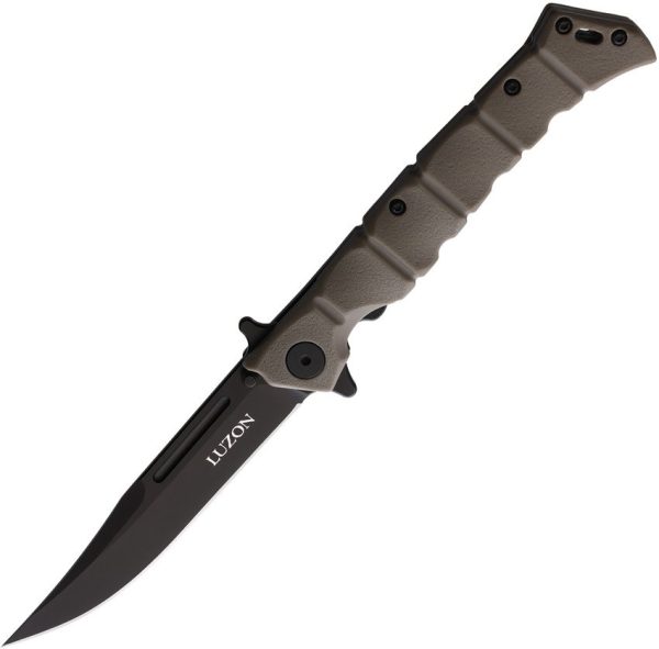 Cold Steel Medium Luzon Linerlock - Dark Earth GFN