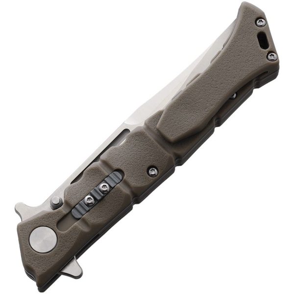 Cold Steel Medium Luzon Linerlock DE Stonewash