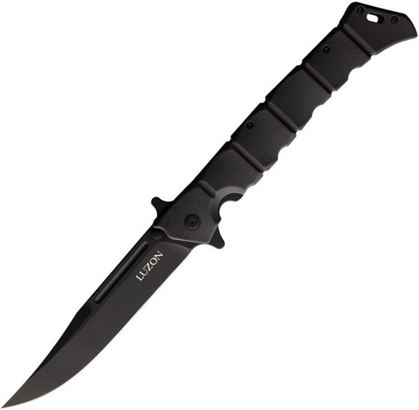 Cold Steel Large Luzon Linerlock Black - Black Blade