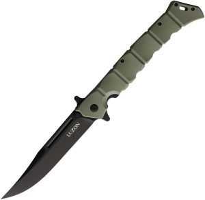CS20NQXODBK.jpg Cold Steel Large Luzon Linerlock OD - Black Blade
