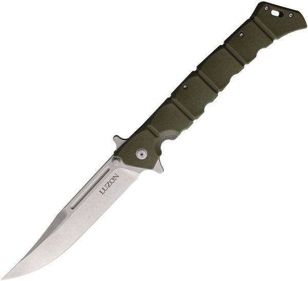 CS20NQXODSW.jpg Cold Steel Large Luzon Linerlock OD - Stonewash
